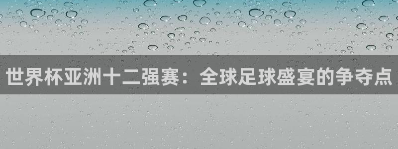 世界杯16强赛程表：世界杯亚洲十二强赛：全球足球盛宴的争夺点